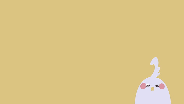 cartoon character illustration, Tamako Market, minimalism, artwork, HD wallpaper