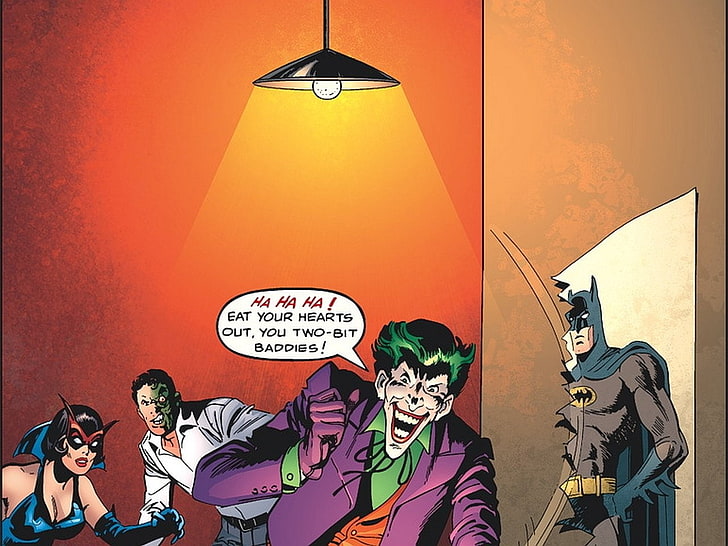 Comics, The Joker: The Clown Prince Of Crime, Batman, HD wallpaper