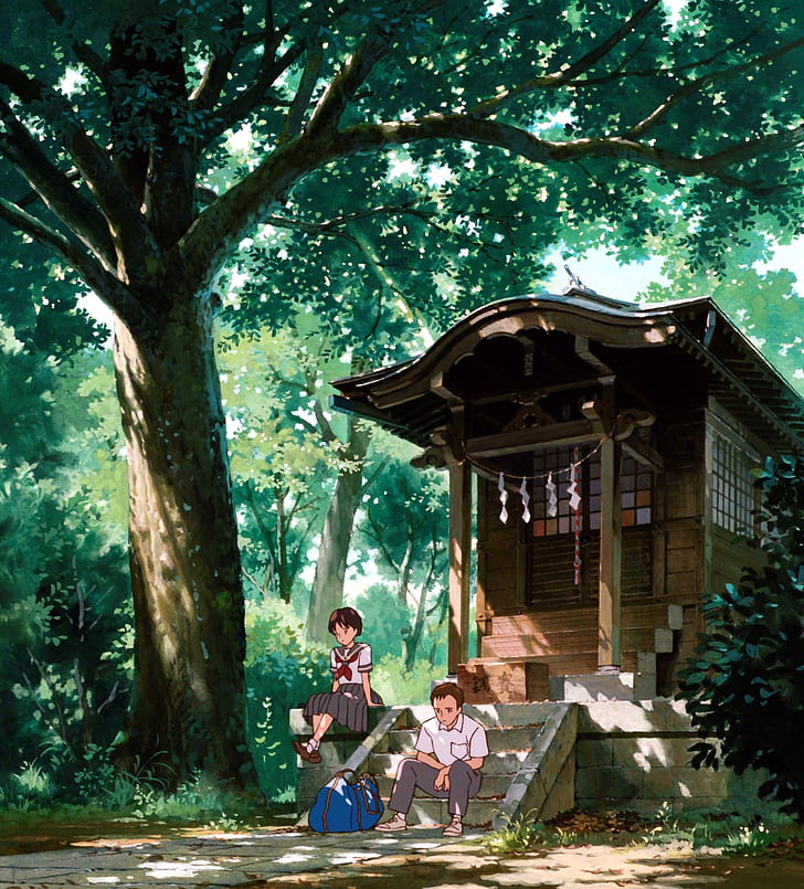 anime, Studio Ghibli, Mimi o Sumaseba, HD wallpaper