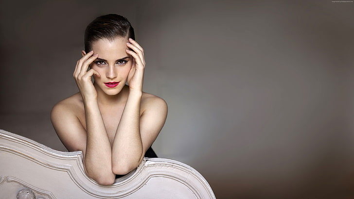celebrity, actress, Emma Watson, women, looking at viewer, beautiful woman, HD wallpaper