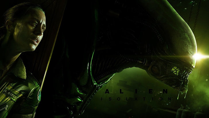 Xenomorph, aliens, Alien (movie), Alien: Isolation, video games, HD wallpaper