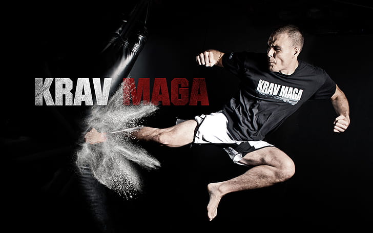 Krav Maga Martial Arts Kick HD, sports, HD wallpaper