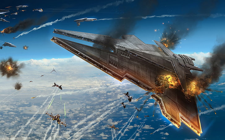 HD wallpaper: Star Wars Star Destroyer ]animated digital wallpaper, Star  Wars: The Old Republic | Wallpaper Flare