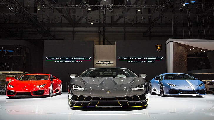 4, car, Exotic, Lamborghini, Lamborghini Centenario LP770, HD wallpaper