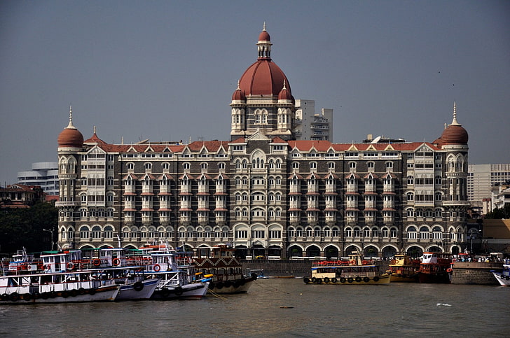 Man Made, The Taj Mahal Palace Hotel, Gateway Of India, Maharashtra, HD wallpaper