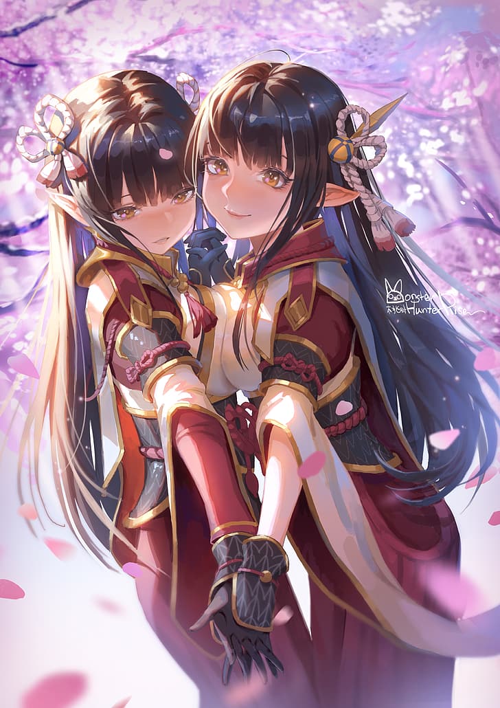 The Beautiful Twins Anime-demhanvico.com.vn