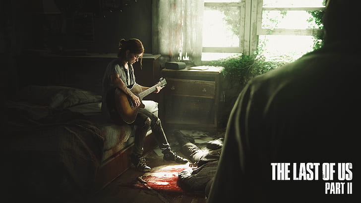 the last of us part ii 4k high resolution  widescreen