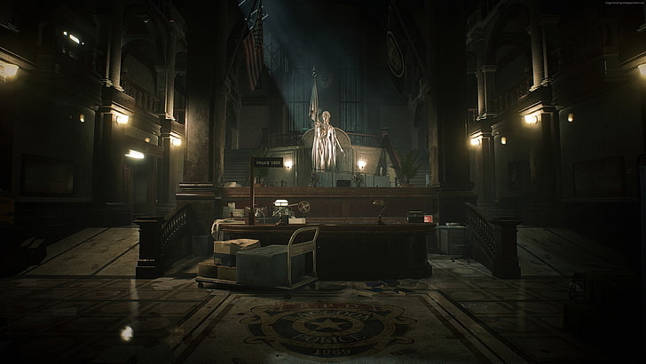 screenshot, Resident Evil 2, E3 2018, 4K