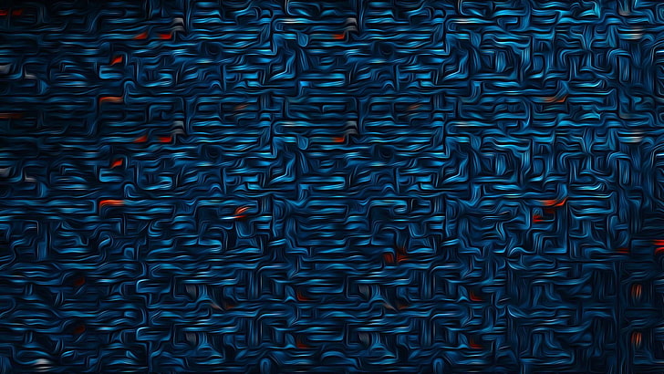 blue, pattern, texture, line, gradient, black, backgrounds, HD wallpaper