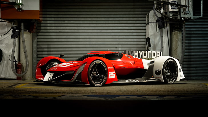 4K, Hyundai N 2025 Vision Gran Turismo, Concept cars, mode of transportation, HD wallpaper