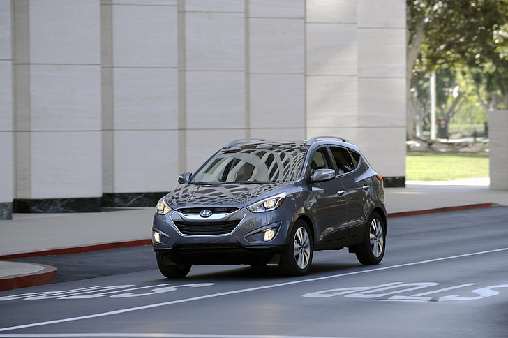 gray Hyundai Tucson SUV, cars, design, style, land Vehicle, transportation, HD wallpaper