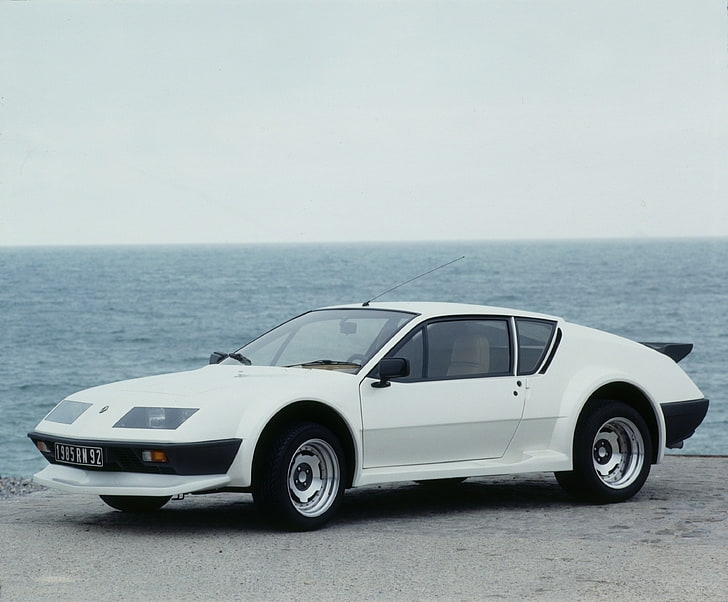 1983, a310, alpine, renault, supercar, v-6, mode of transportation, HD wallpaper