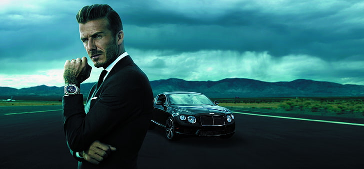 david beckham 4k   in hd, cloud - sky, one person, suit, business person