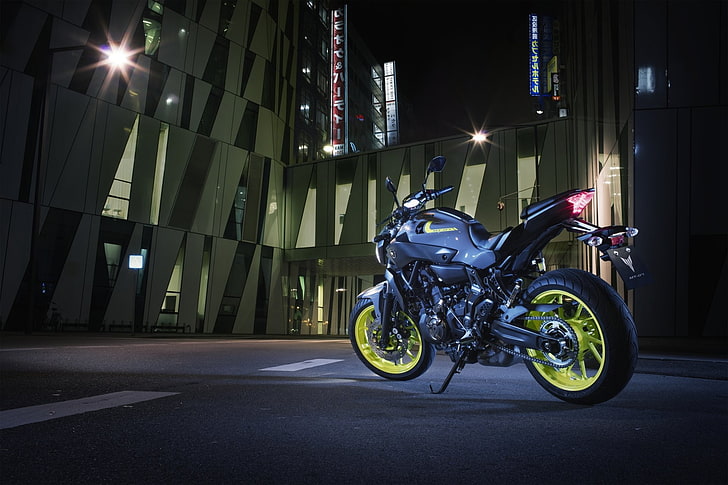 Yamaha, Yamaha MT-07, Motorcycle, Vehicle, HD wallpaper
