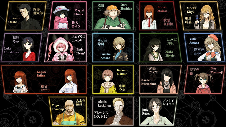 Steins;Gate 0, Makise Kurisu, Katsumi Nakase, Okabe Rintarou, HD wallpaper