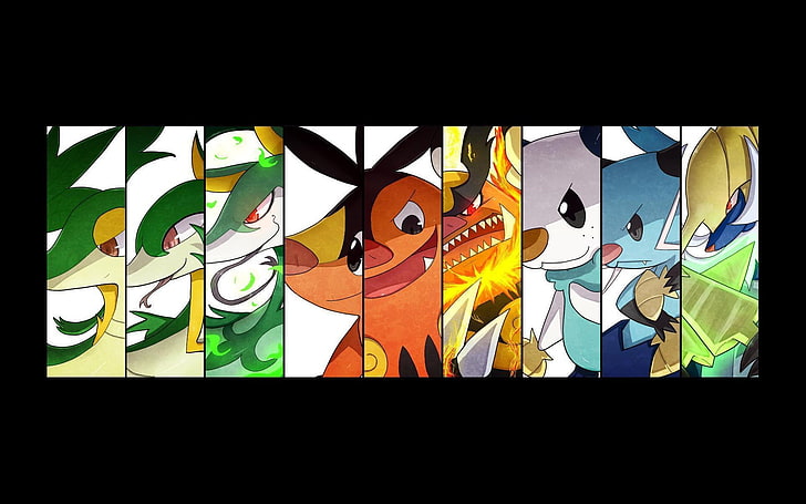 HD wallpaper: Pokemon character wallpaper, Pokémon, collage, multi colored  | Wallpaper Flare