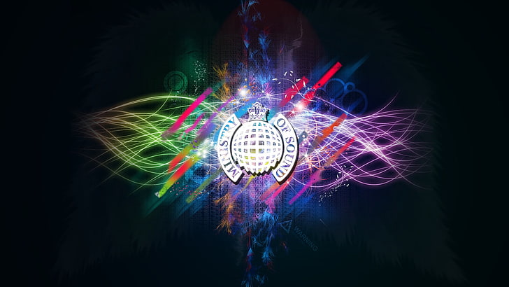 Mystery of Sound wallpaper, Music, Logo, Crown, Ministry of Sound, HD wallpaper