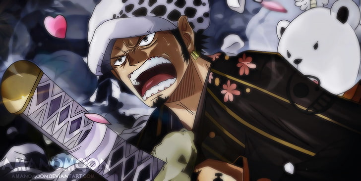 HD wallpaper: Anime, One Piece, Bepo (One Piece), Trafalgar Law | Wallpaper  Flare