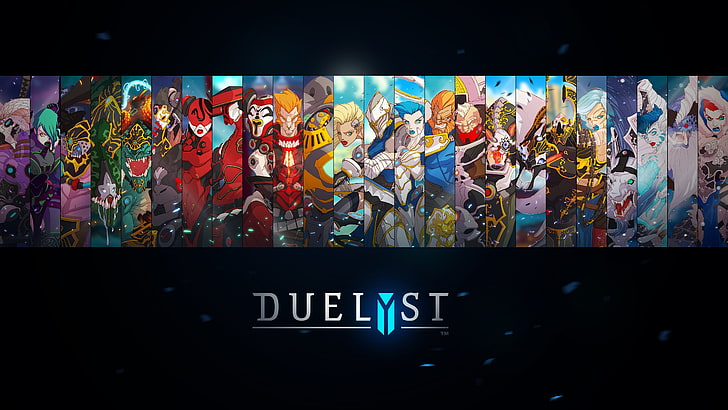 Duelust poster, digital art, artwork, Duelyst, video games, concept art
