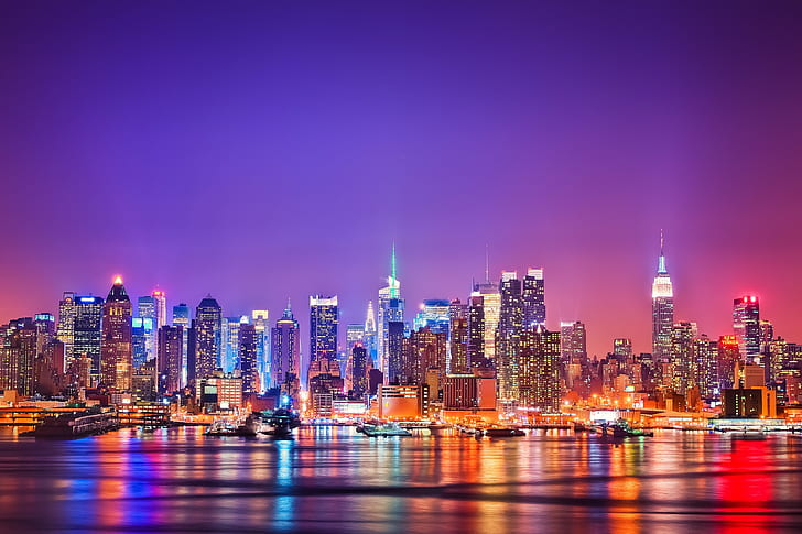 Usa City New York Manhattan Hudson River Ultra 3840×2160 Hd Wallpaper 70362