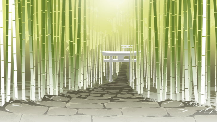 Hd Wallpaper Anime Monogatari Series Landscape Monogatari Series Second Season Wallpaper Flare