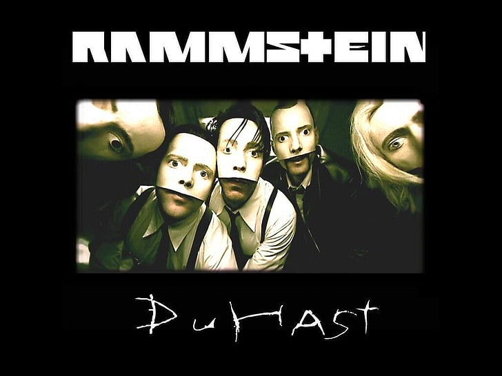 Rammstein, music, text, western script, communication, human representation, HD wallpaper