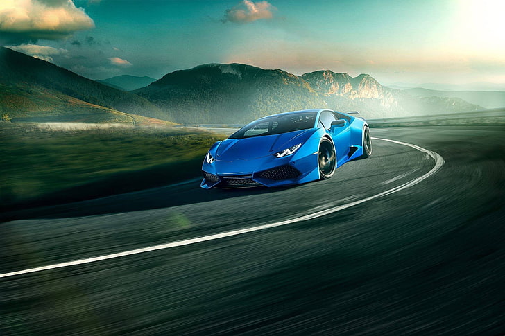 Lamborghini, Lamborghini Huracan, mode of transportation, car, HD wallpaper