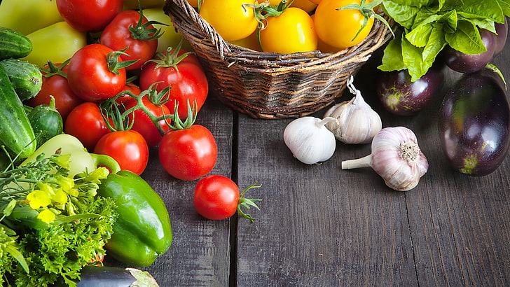food, healthy, fruit, tomato, fresh, vegetable, diet, vegetables, HD wallpaper
