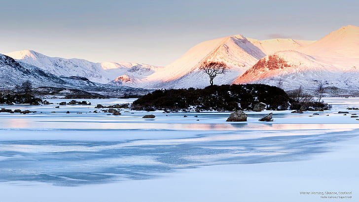 Winter Morning, Glencoe, Scotland