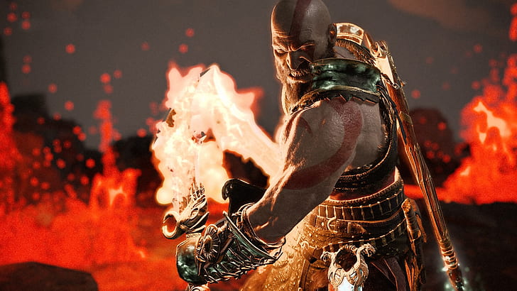 kratos, god of war 4, games, ps games, hd HD wallpaper
