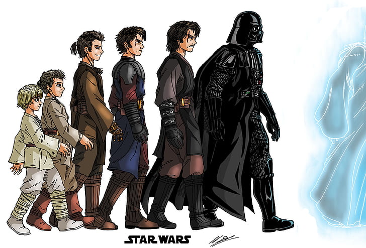 Star Wars, Anakin Skywalker, Darth Vader, HD wallpaper
