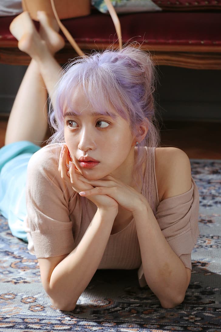 EXID WALLPAPER KPOP WALLPAPER HANI  Hani Korean hairstyle Kpop wallpaper