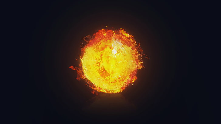 fireballs, The Eye of Sauron, heat - temperature, orange color