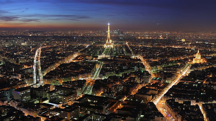 cityscape, Paris, France, Eiffel Tower