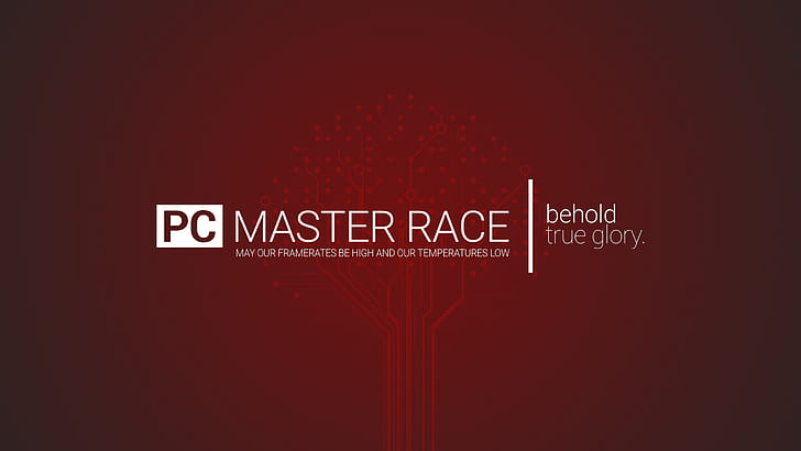 PC Master  Race, video games, HD wallpaper