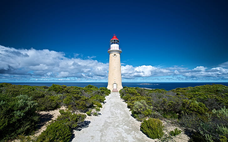 Lighthouse Kangaroo Island Australia, travel and world, HD wallpaper