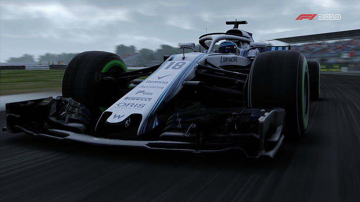 Video Game, F1 2018, Formula 1, Vehicle, Williams F1, Williams FW41, HD wallpaper