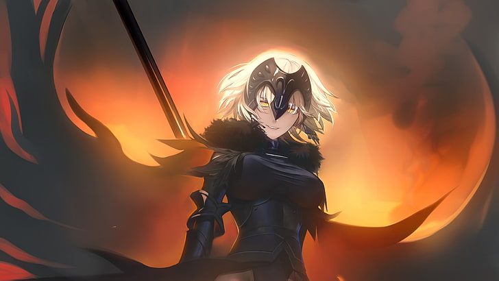 Fate/Grand Order, Fate Series, Avenger (Fate/Grand Order), Jeanne d'arc alter, HD wallpaper