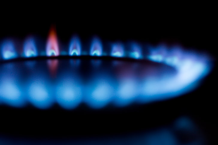 stove flame, fire, burner, burner - Stove Top, natural Gas, heat - Temperature, HD wallpaper