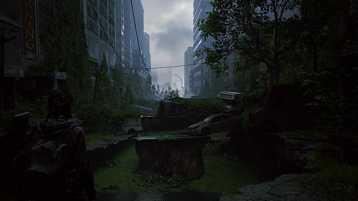 HD desktop wallpaper: Street, Video Game, Post Apocalyptic, The Last Of Us  download free picture #1405501