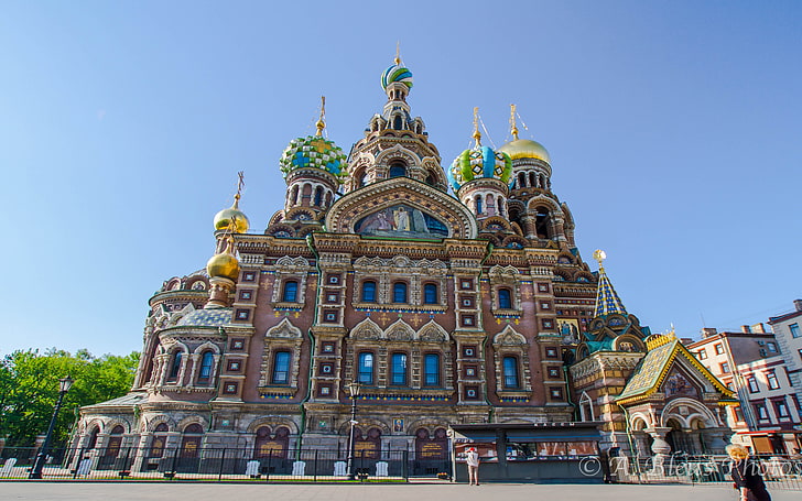 Church Of The Savior On Spilled Blood St Petersburg 96480, building exterior, HD wallpaper