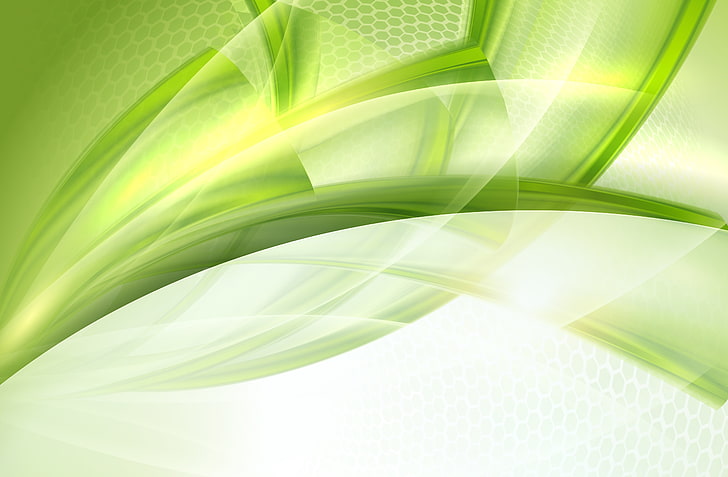 green and white digital wallpaper, line, pattern, green abstraction, HD wallpaper