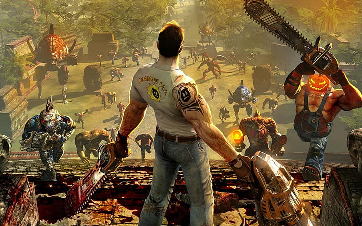 serious sam hd: the second encounter, Games