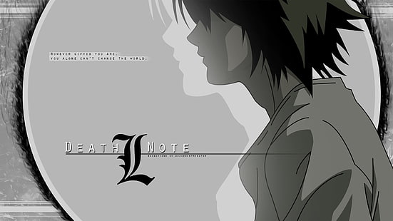 HD wallpaper: death note, one person, communication, side view, text, adult  | Wallpaper Flare