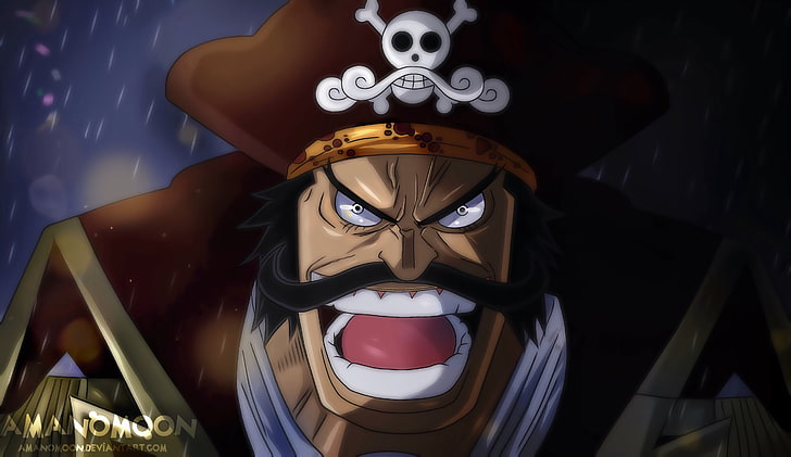 Hd Wallpaper Gold D Roger One Piece Pirate King Amanomoon Indoors Wallpaper Flare