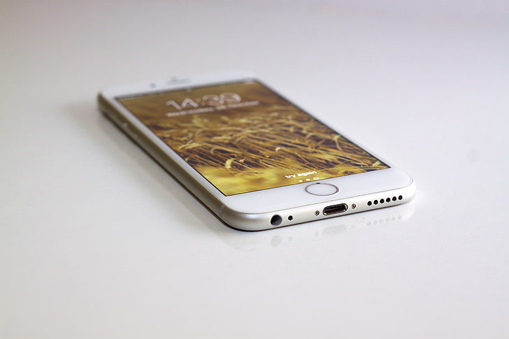 silver iPhone 6, apple inc, smartphone, mobile Phone, smart Phone, HD wallpaper