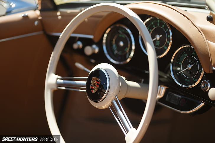 Porsche Classic Car Classic Interior Steering Wheel HD, cars, HD wallpaper