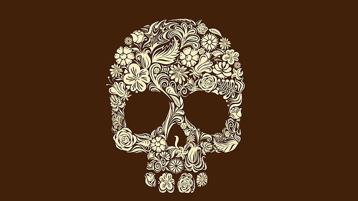 skull, dia de los muertos, dia de muertos, mexico, celebration, HD wallpaper