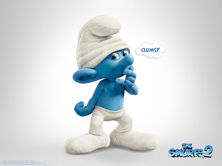 Clumsy-2013 The Smurfs 2 Movie HD Desktop Wallpape.., The Smurf 2 clip art