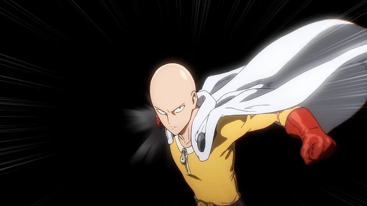 One-Punch Man, Saitama, one person, lifestyles, indoors, real people, HD wallpaper